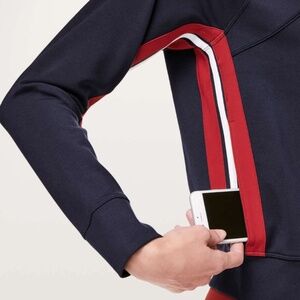 Lululemon Cover Your Tracks Jacket - Midnight Navy Size 8